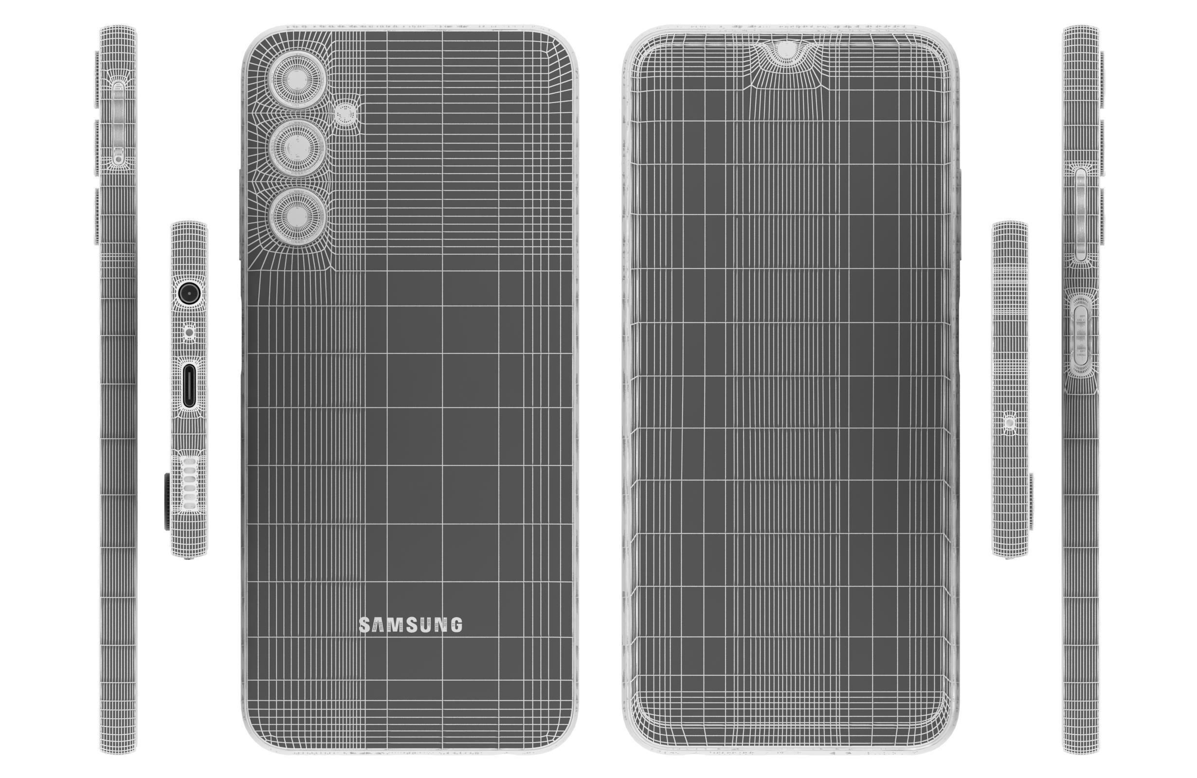 Samsung Galaxy A05s Black 3D model_17