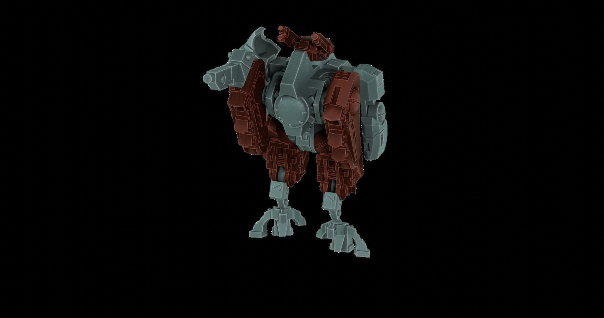 Farsight style bits for Crsisi Armor from Warhammer 40000 3D print model_3