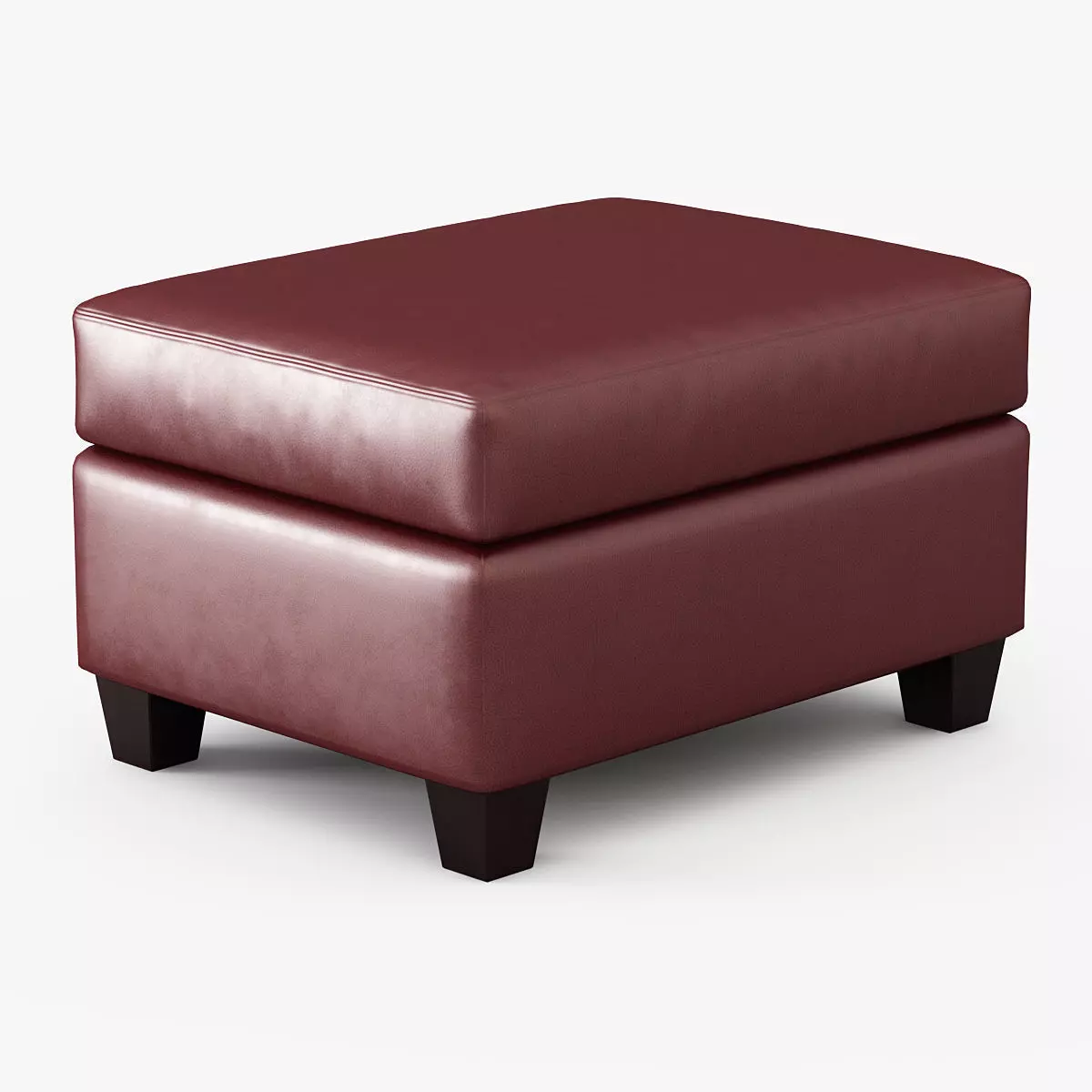 Rialto Cardinal Ottoman 3D model