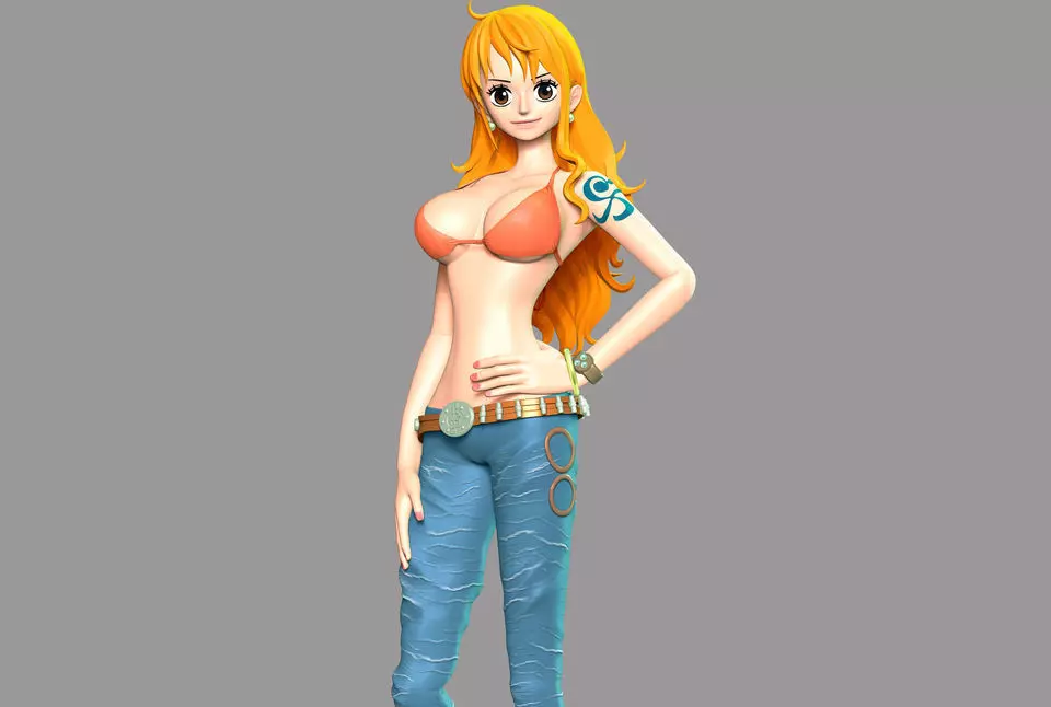 One Piece - Nami 3D print model_0