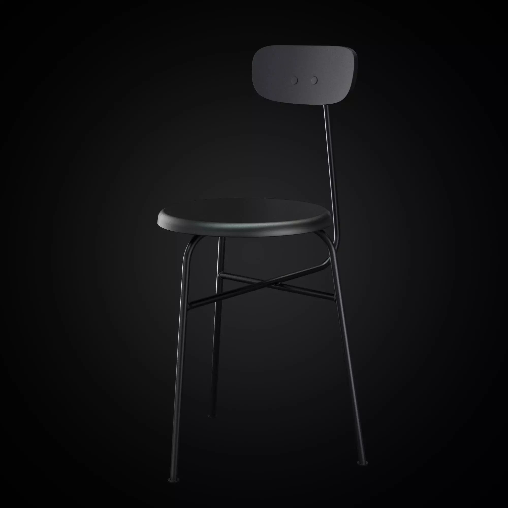 Afteroom chair 3D model_0
