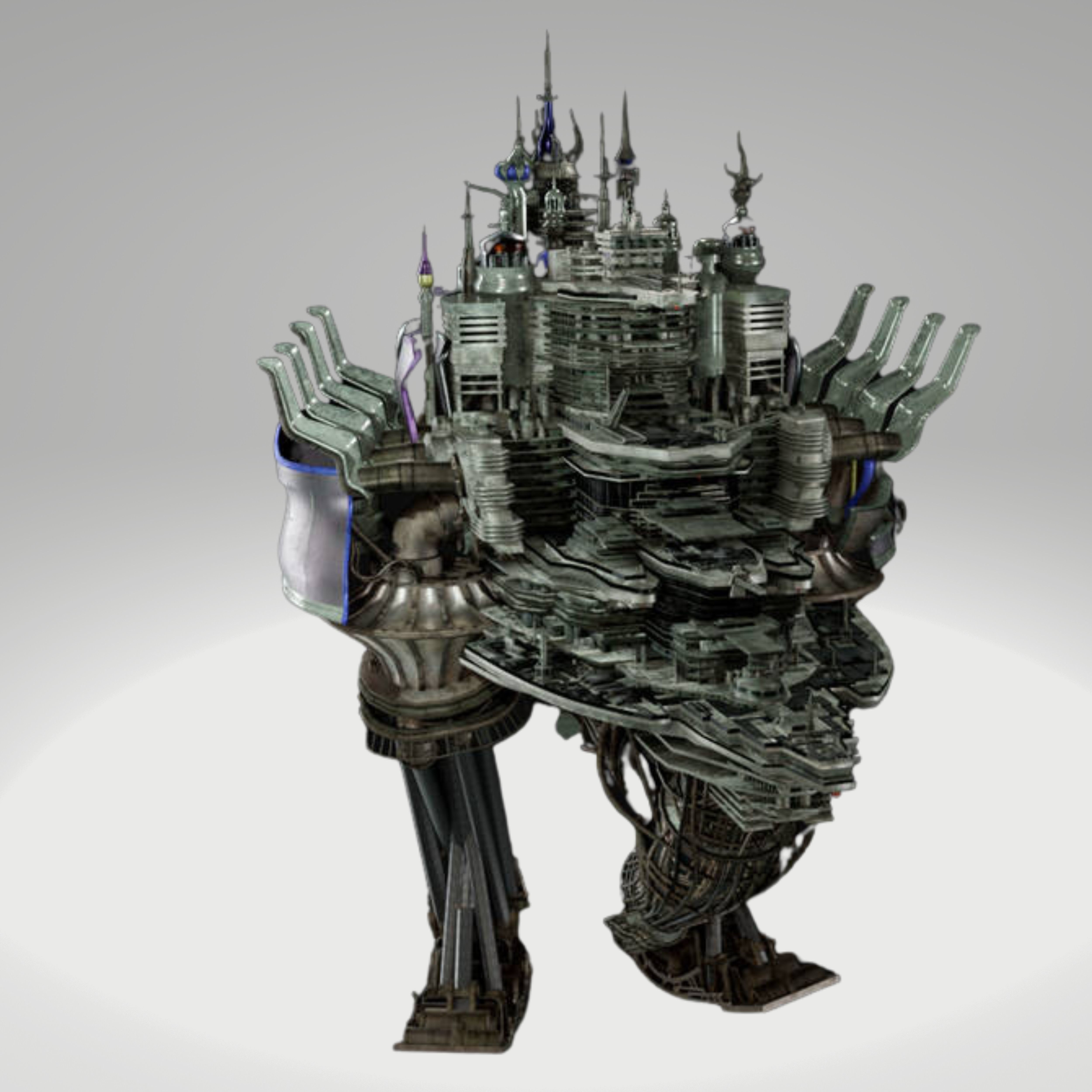 3D model Final Fantasy - Dissidia Nt - Alexander VR / AR / low-poly ...