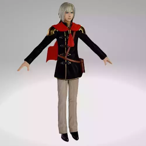 Final Fantasy - Ace - Winter Akademia Uniform