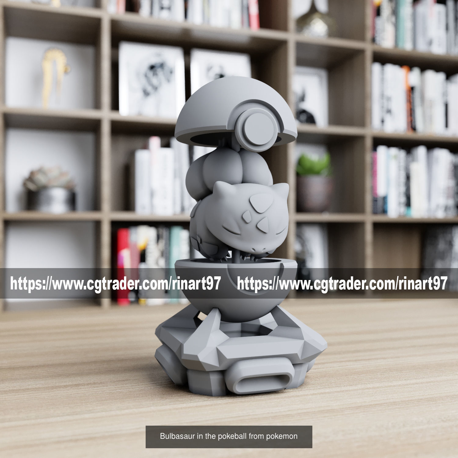 Summary of pokemons in pokeball 3D Model Collection_113