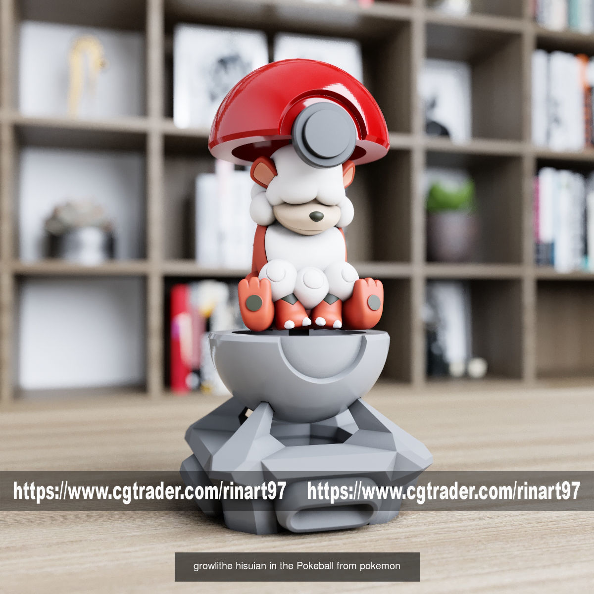 Summary of pokemons in pokeball 3D Model Collection_112