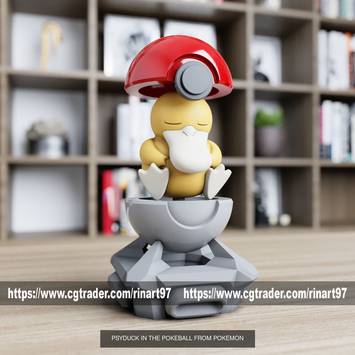 Summary of pokemons in pokeball 3D Model Collection_106