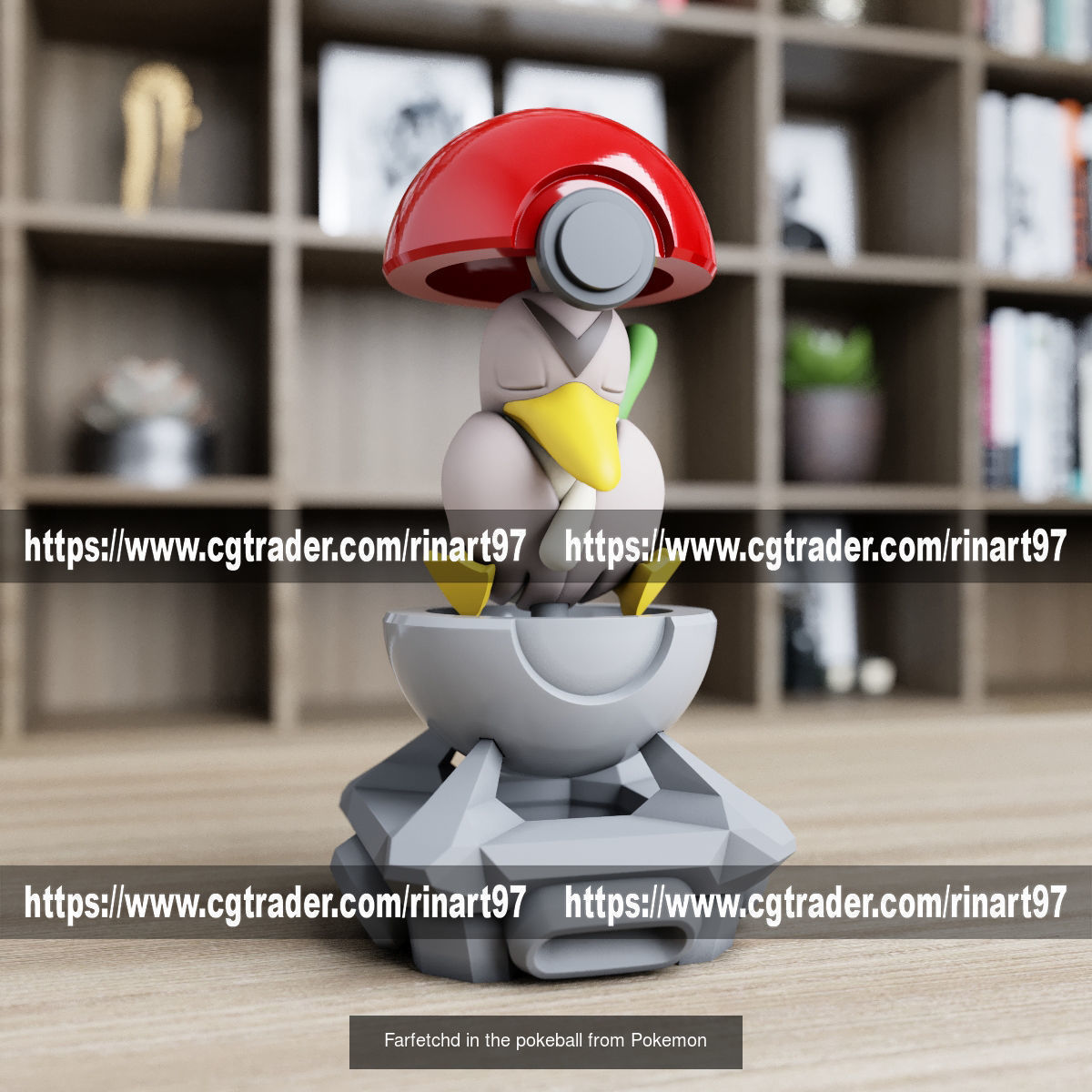 Summary of pokemons in pokeball 3D Model Collection_96