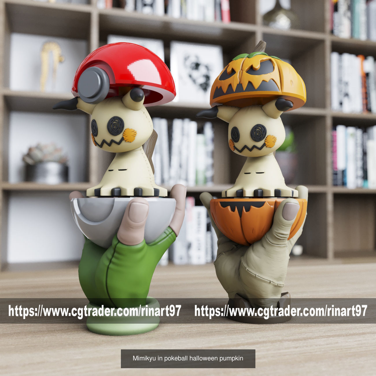 Summary of pokemons in pokeball 3D Model Collection_107