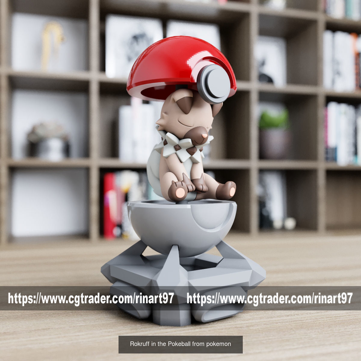 Summary of pokemons in pokeball 3D Model Collection_110