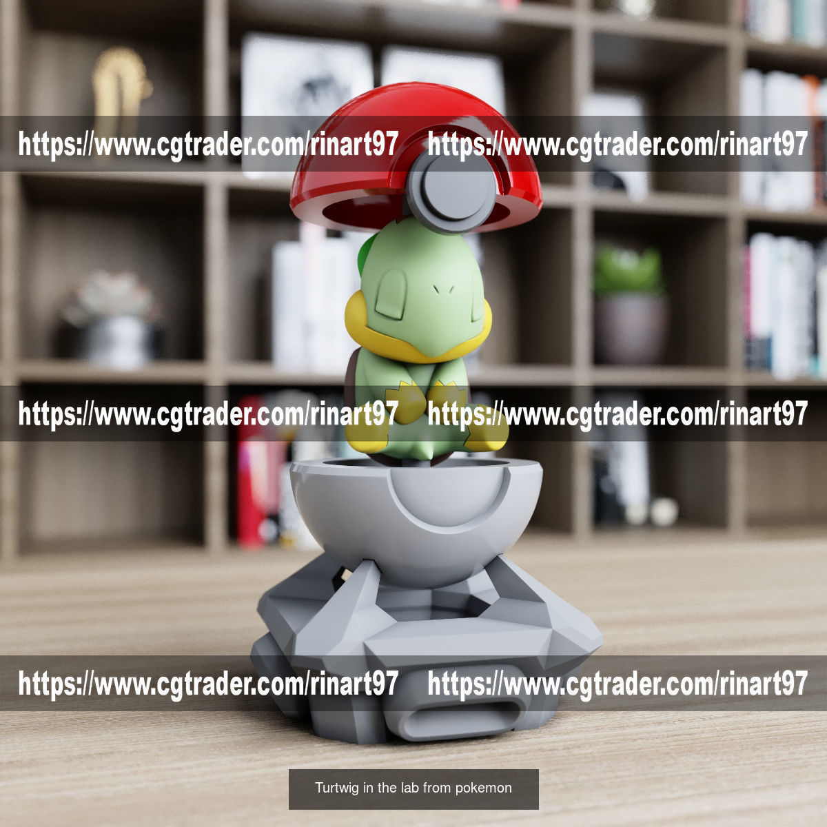 Summary of pokemons in pokeball 3D Model Collection_91