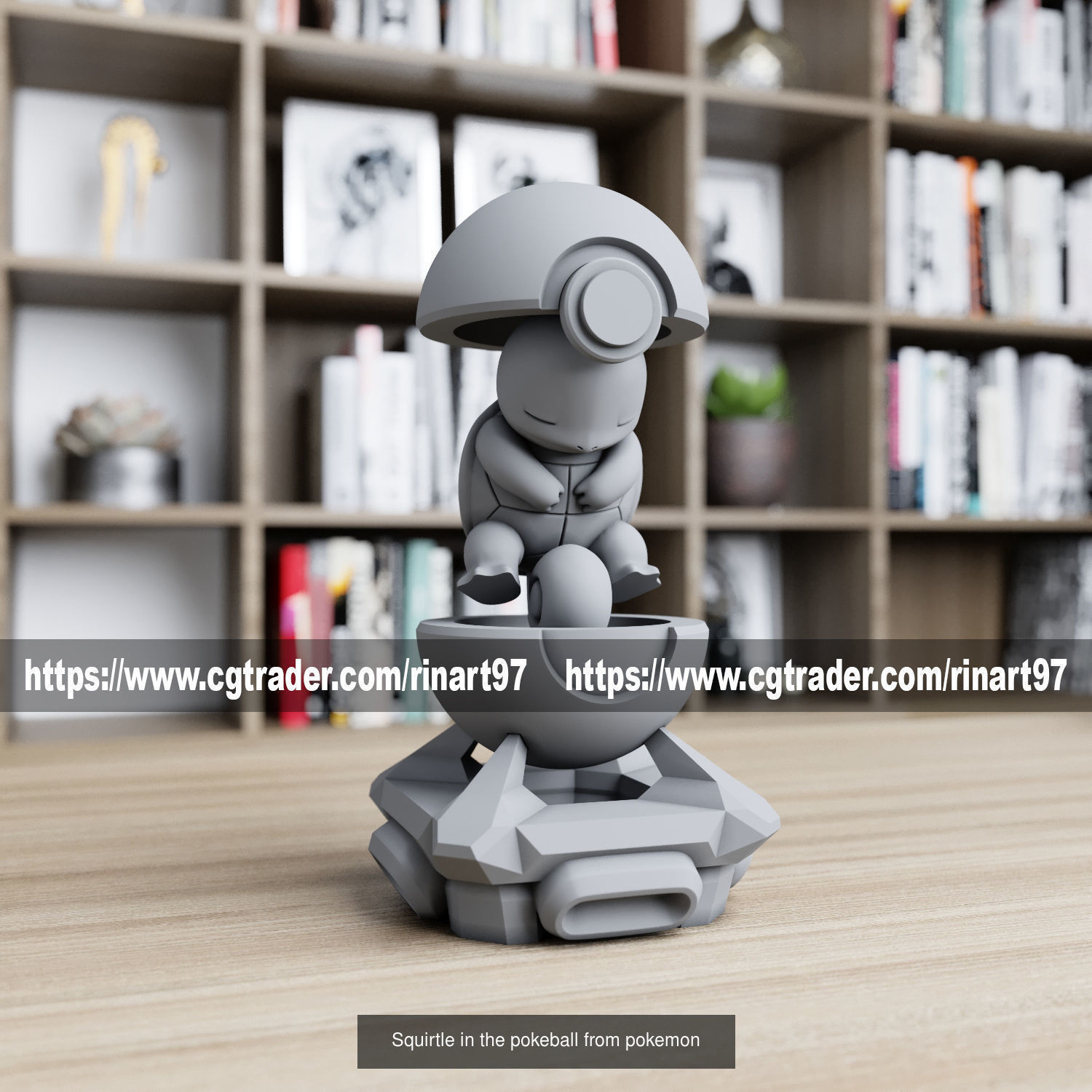 Summary of pokemons in pokeball 3D Model Collection_111