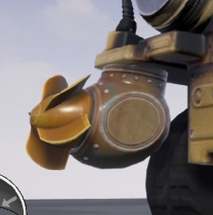 Amphibious Tank Rigged Low-poly 3D model_60