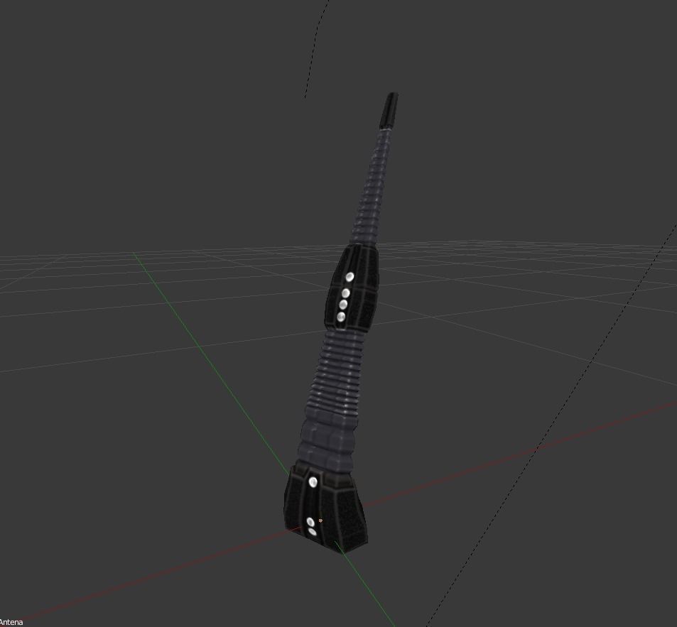 Amphibious Tank Rigged Low-poly 3D model_85