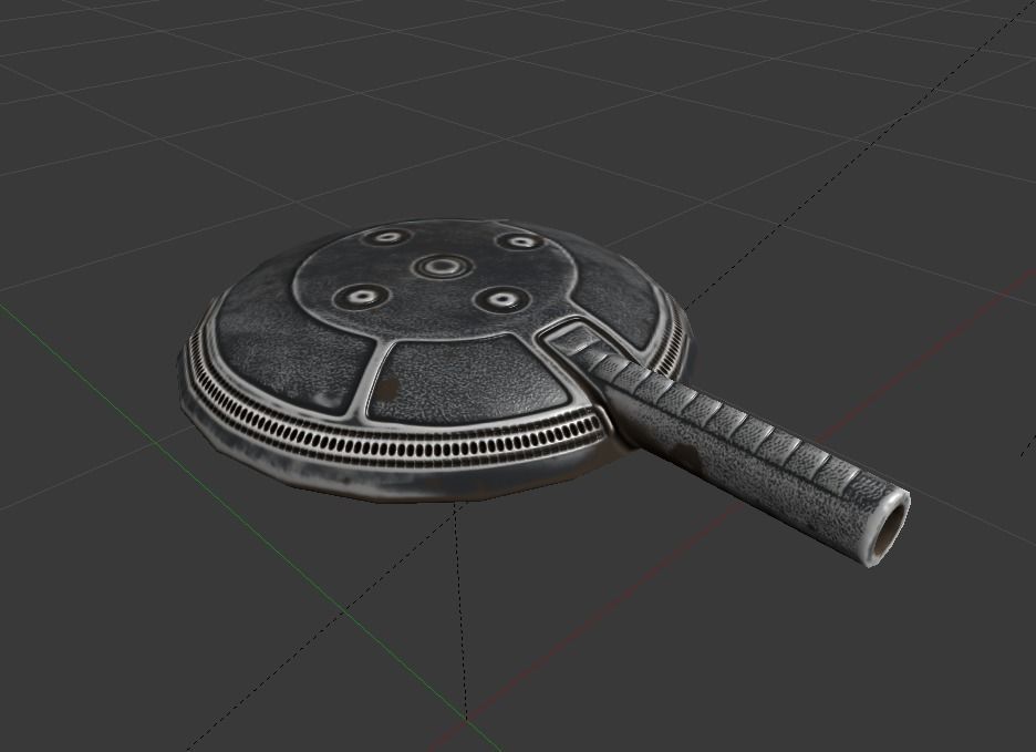 Amphibious Tank Rigged Low-poly 3D model_49