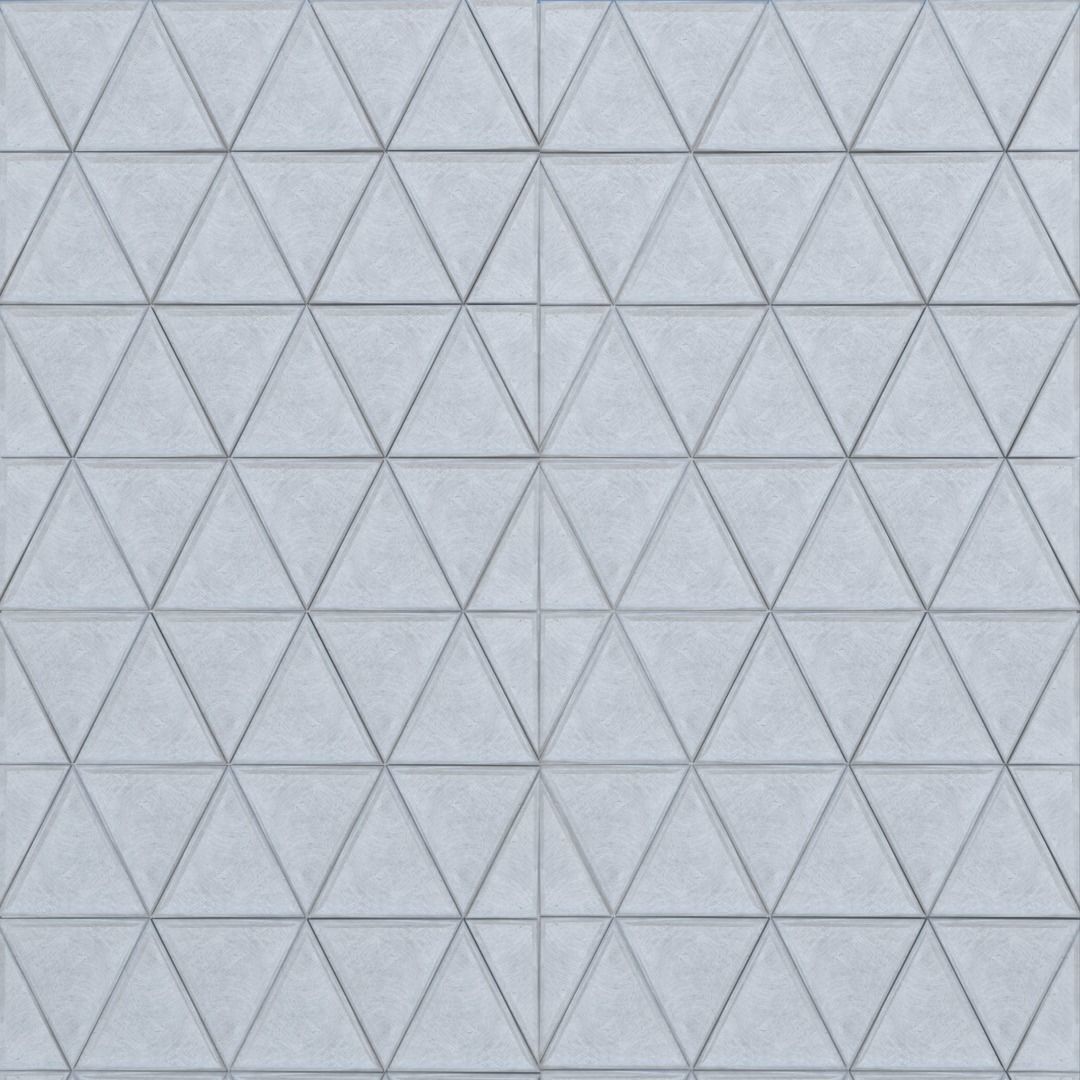 Tri wall Panel Low-poly 3D model_4