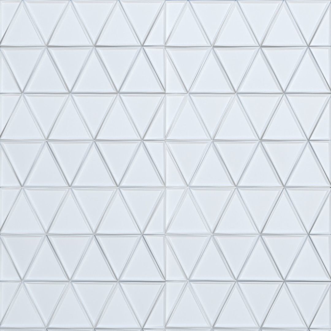 Tri wall Panel Low-poly 3D model_3