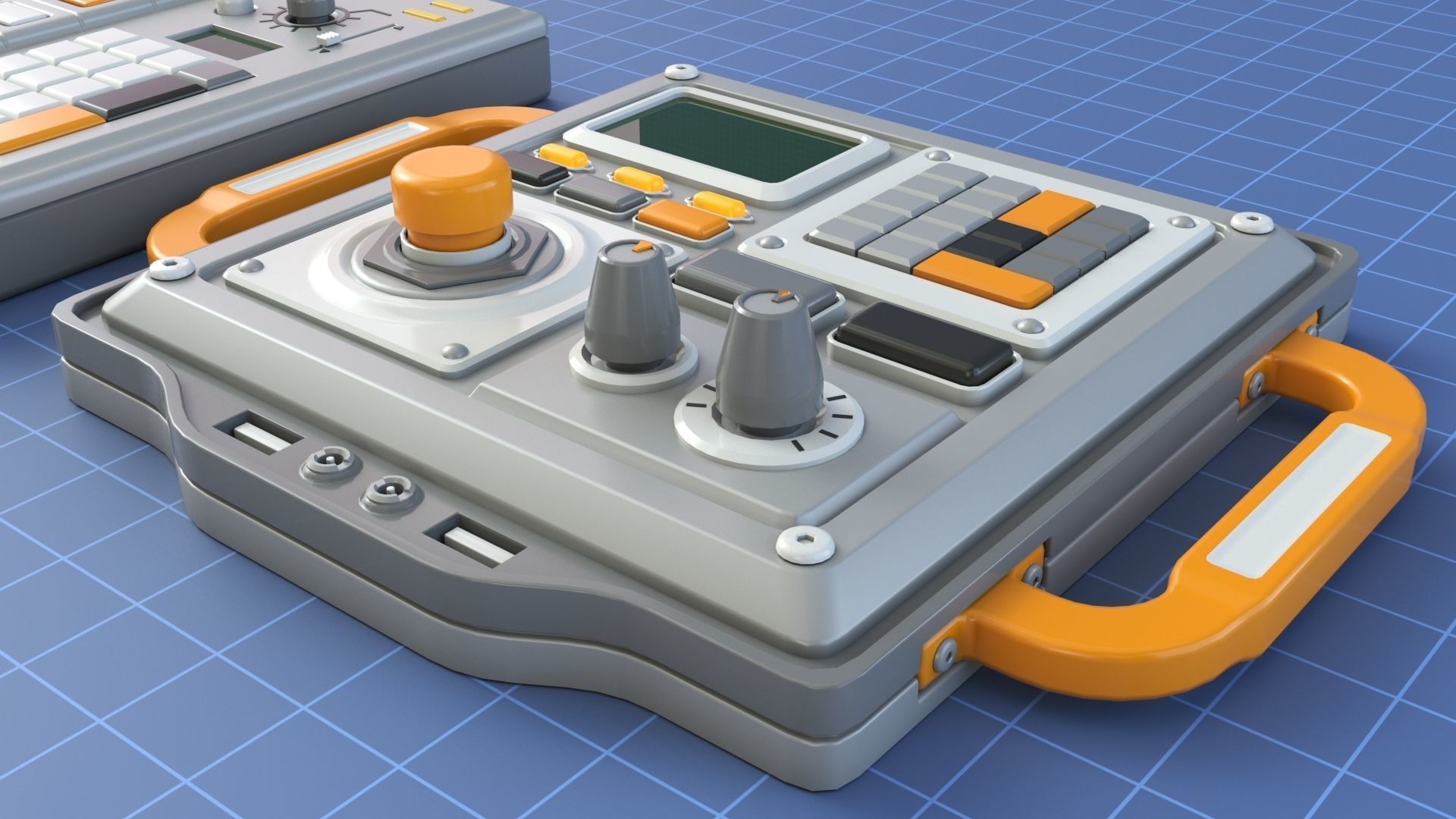 Control Panel 1 - 30 pieces 3D model | CGTrader