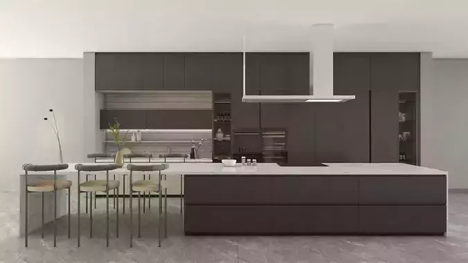 Modern style kitchen design