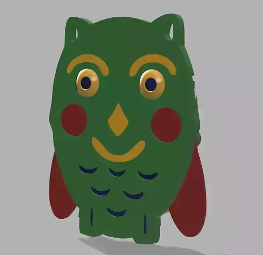 Chouette 3D print model