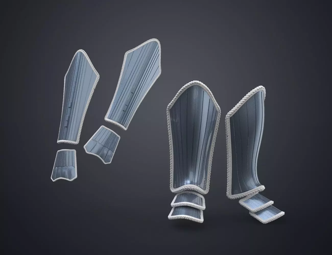 Ahsoka Tano White Robe Cosplay Armor 3D print model_0