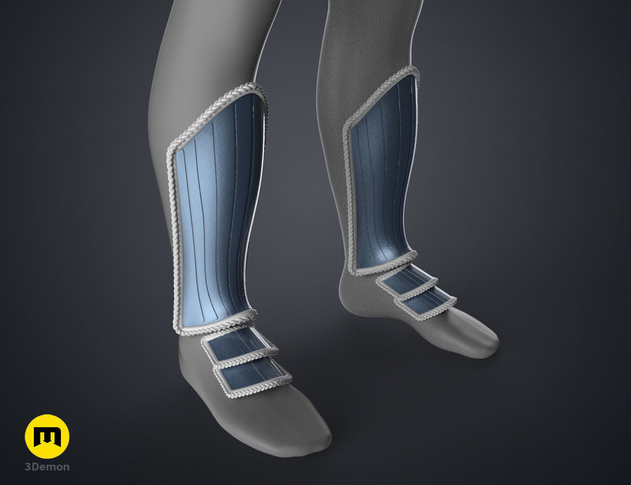 Ahsoka Tano White Robe Cosplay Armor 3D print model_3