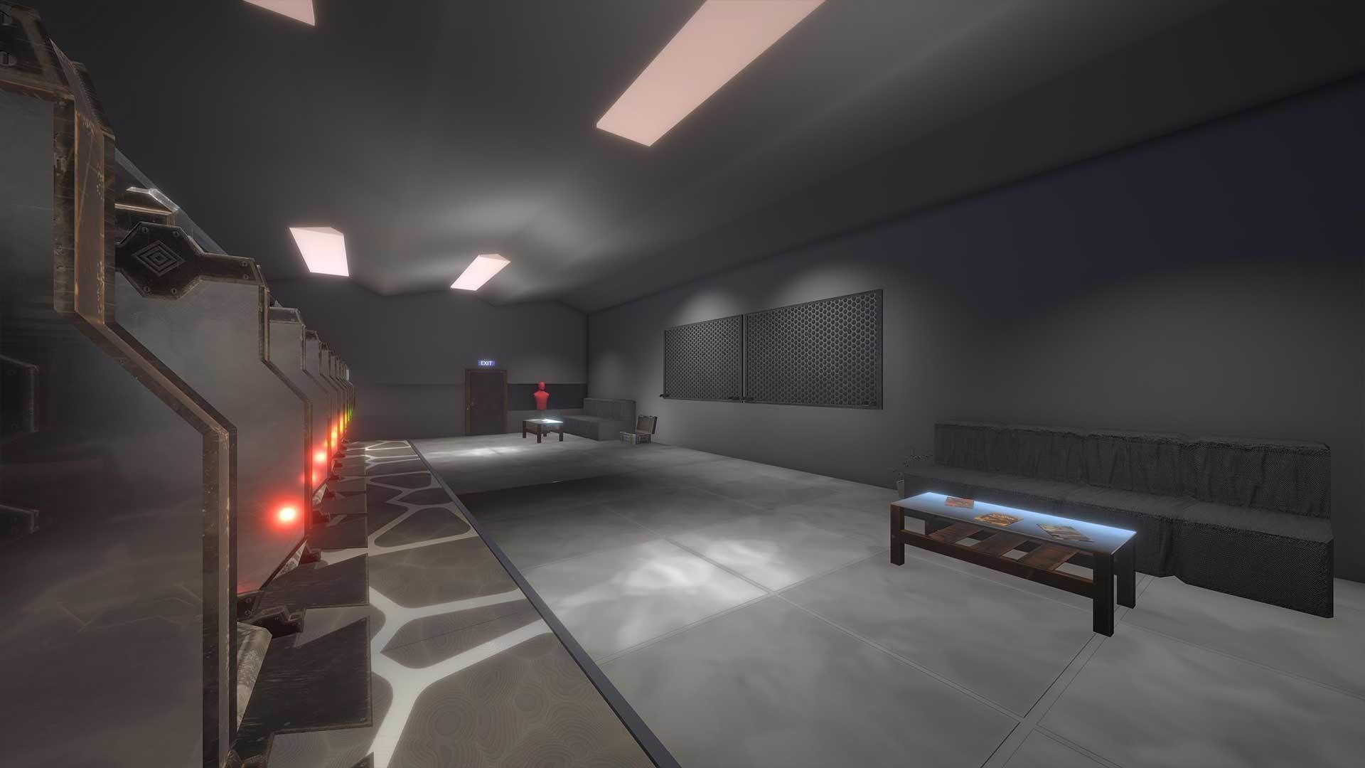 Shooting Range Interior  3D model_9