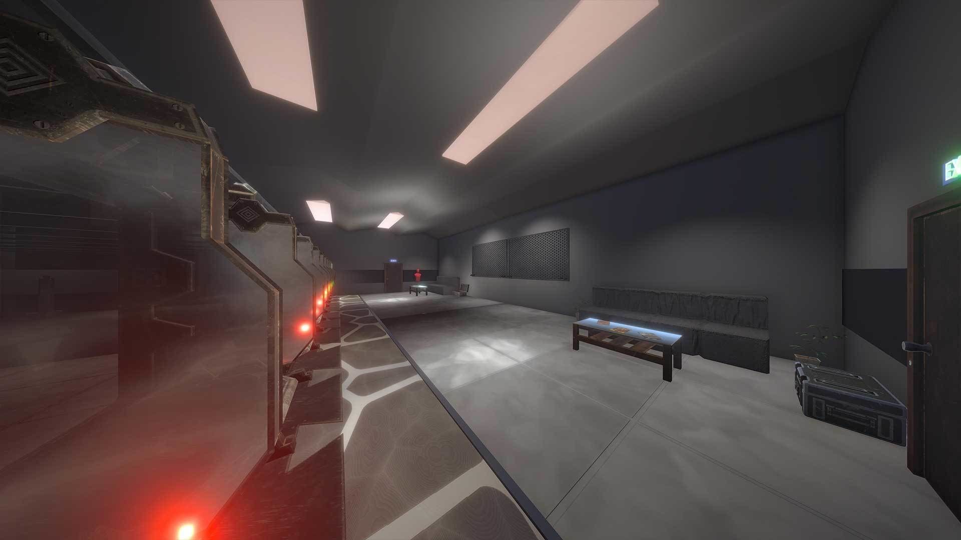 Shooting Range Interior  3D model_10