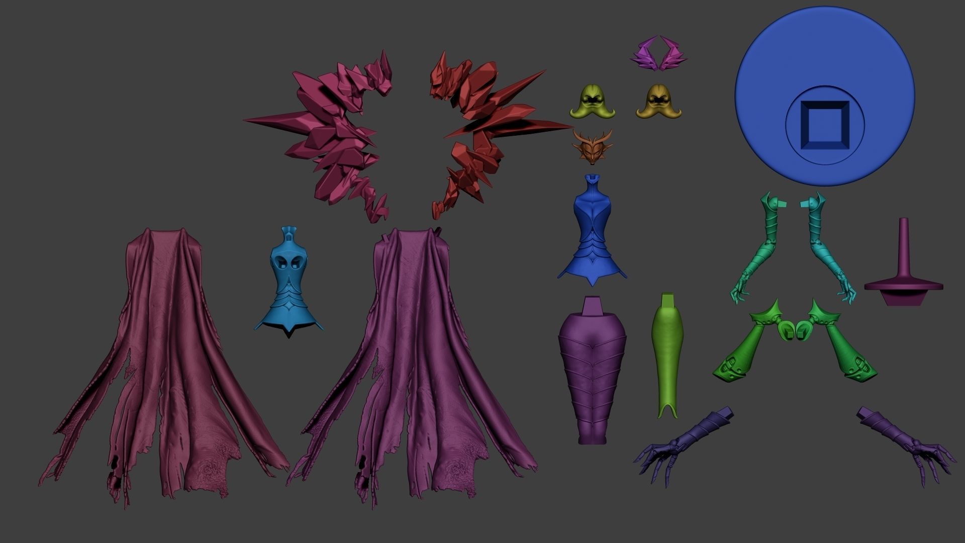 Iron Maiden 3D model 3D printable | CGTrader