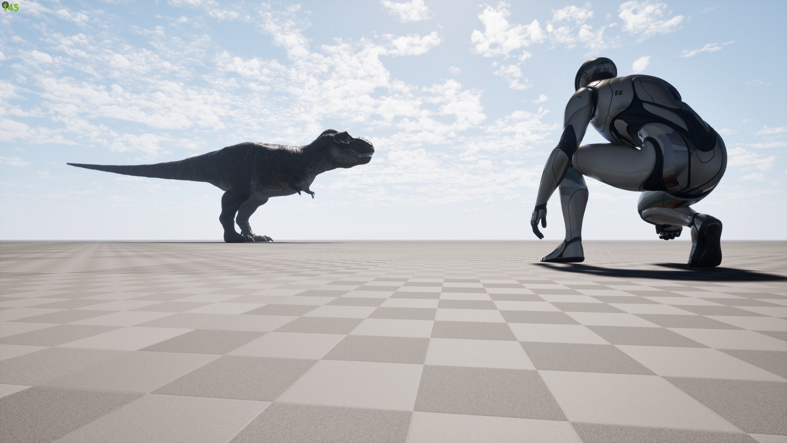 Unreal Engine 5 Locomotion System 3D model_3