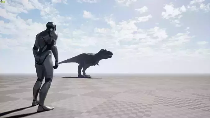 Unreal Engine 5 Locomotion System 3D model