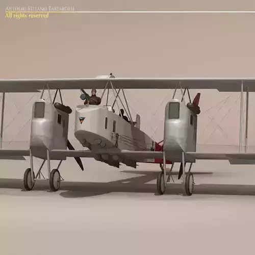 Gotha G IV Bomber 3D model