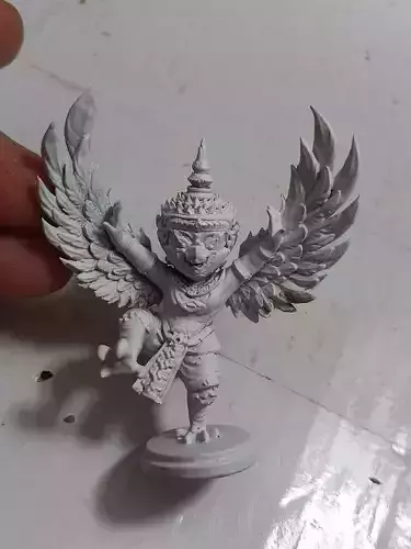 Garuda chibi model-swooping action 3D print model