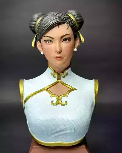 CHUN LI STREET FIGHTER 6 3D STL 