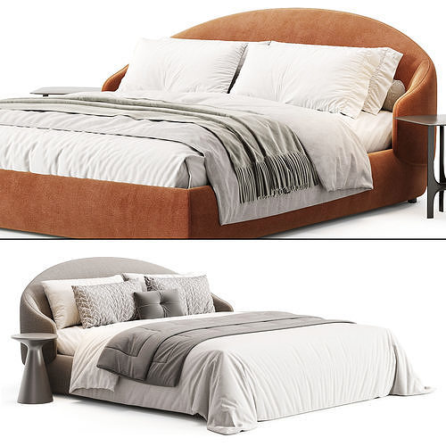 KALIN Bed by Diotti 3D model