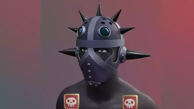 One piece king cosplay helmet mask