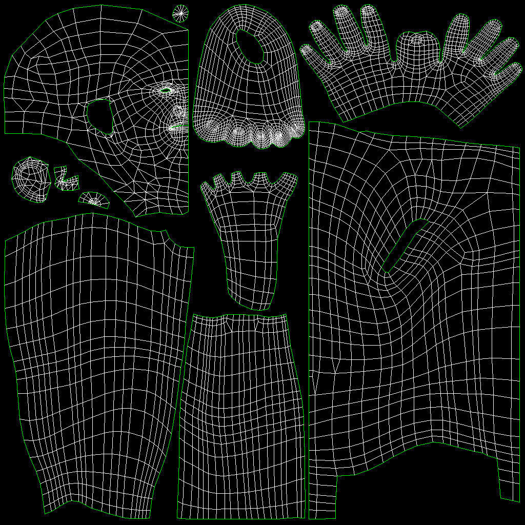 Man 3d Model naked 3D model_8