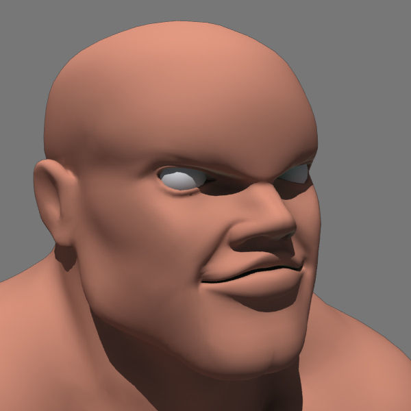 Man 3d Model naked 3D model_6