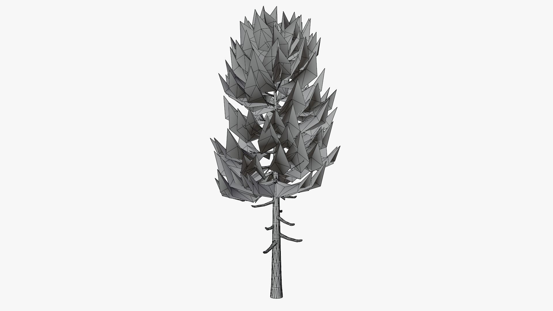 Lowpoly Pine Collection _7
