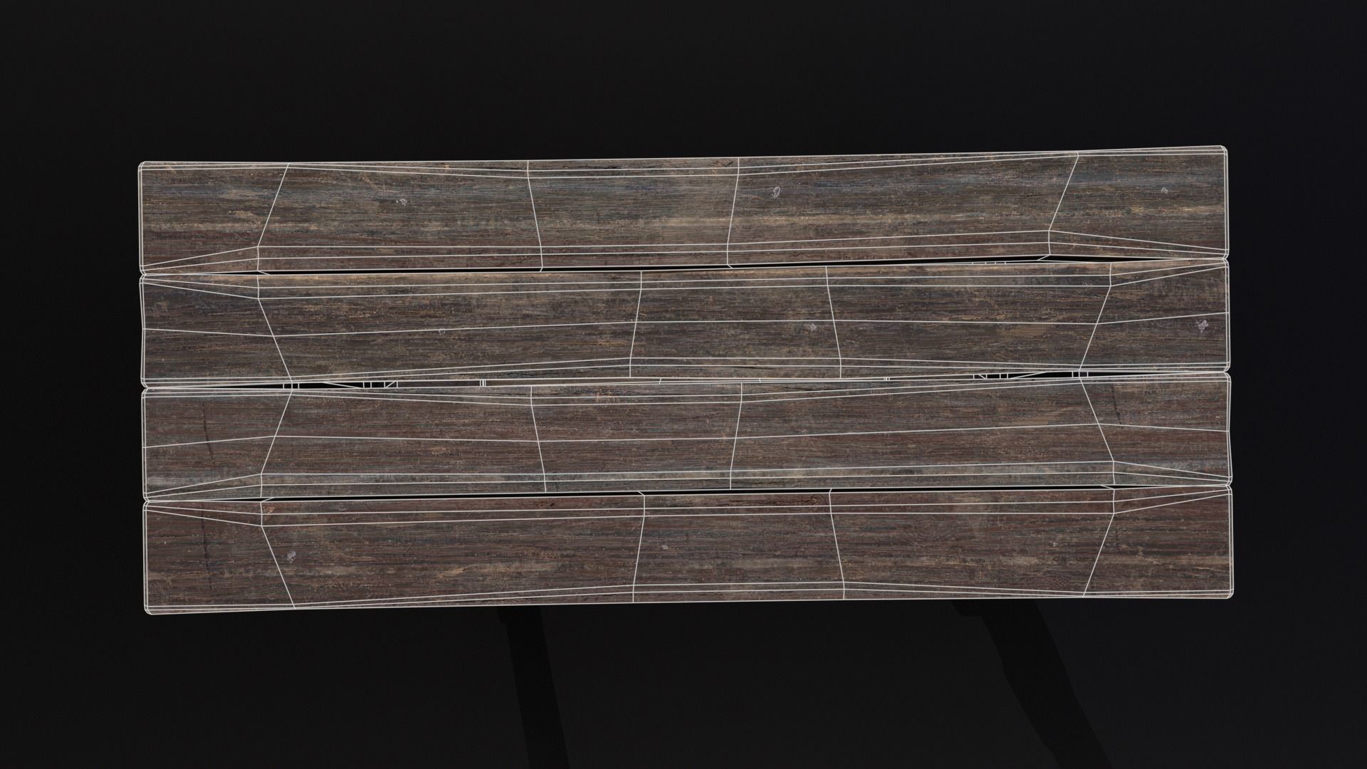 Elegant Medieval Table Low-poly 3D model_17