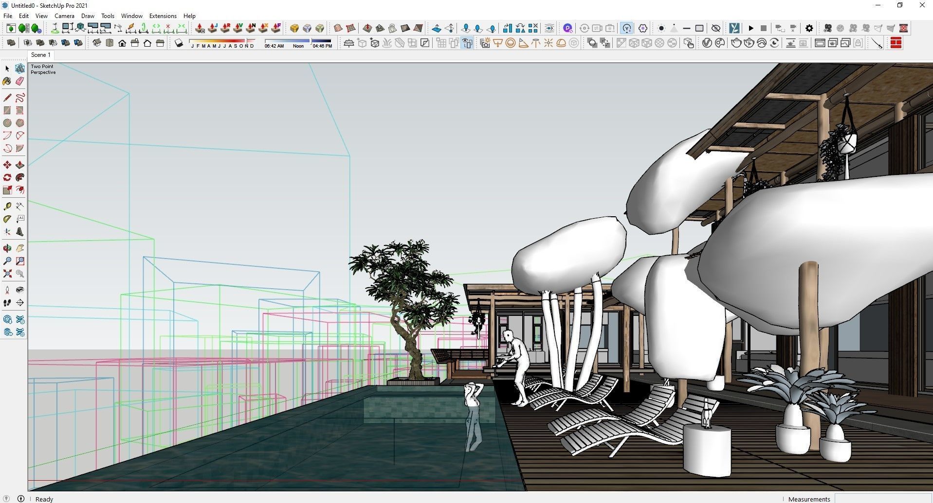 Exterior 005 Scene 3D model 3D model 3D model 3D model_2