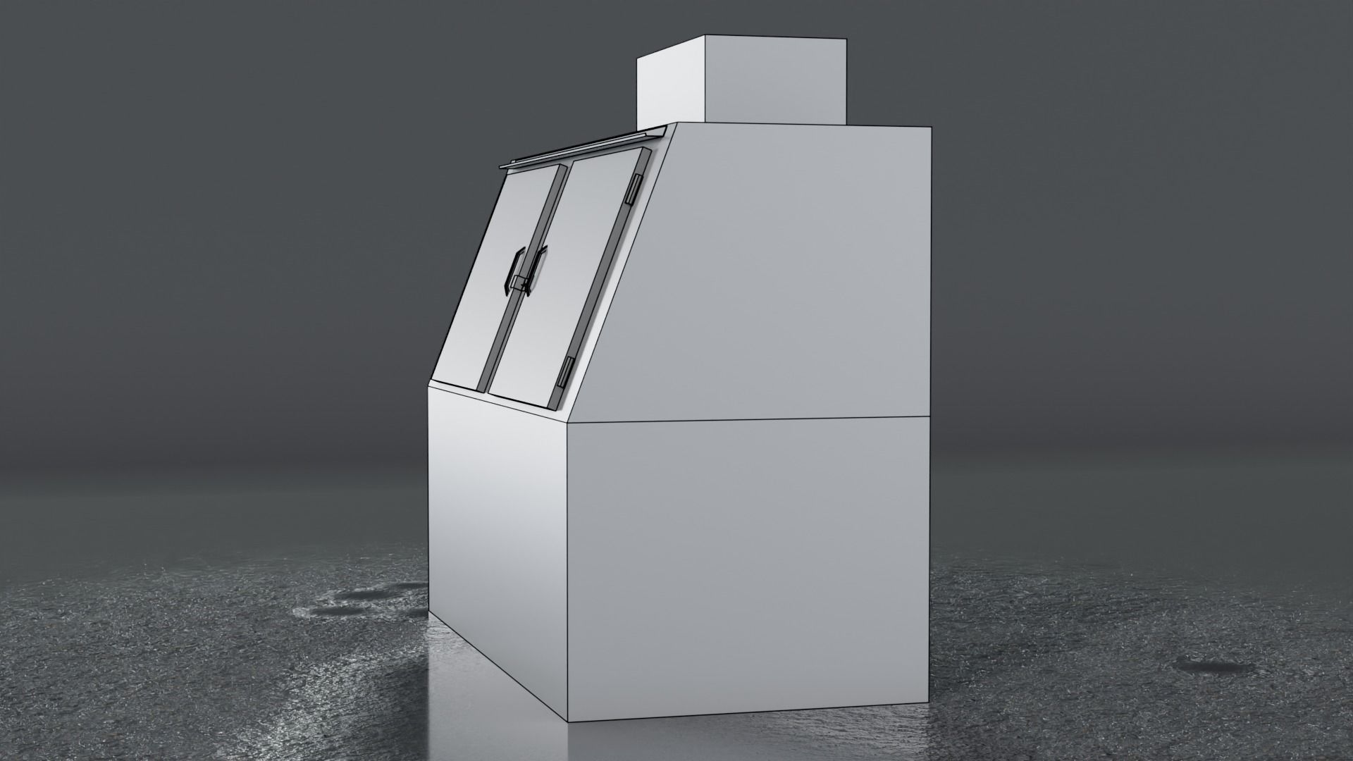 3 Ice Vending Machine - Realistic PBR Low-poly 3D model_55