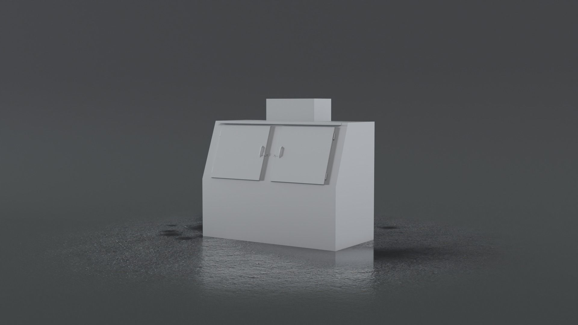 3 Ice Vending Machine - Realistic PBR Low-poly 3D model_14