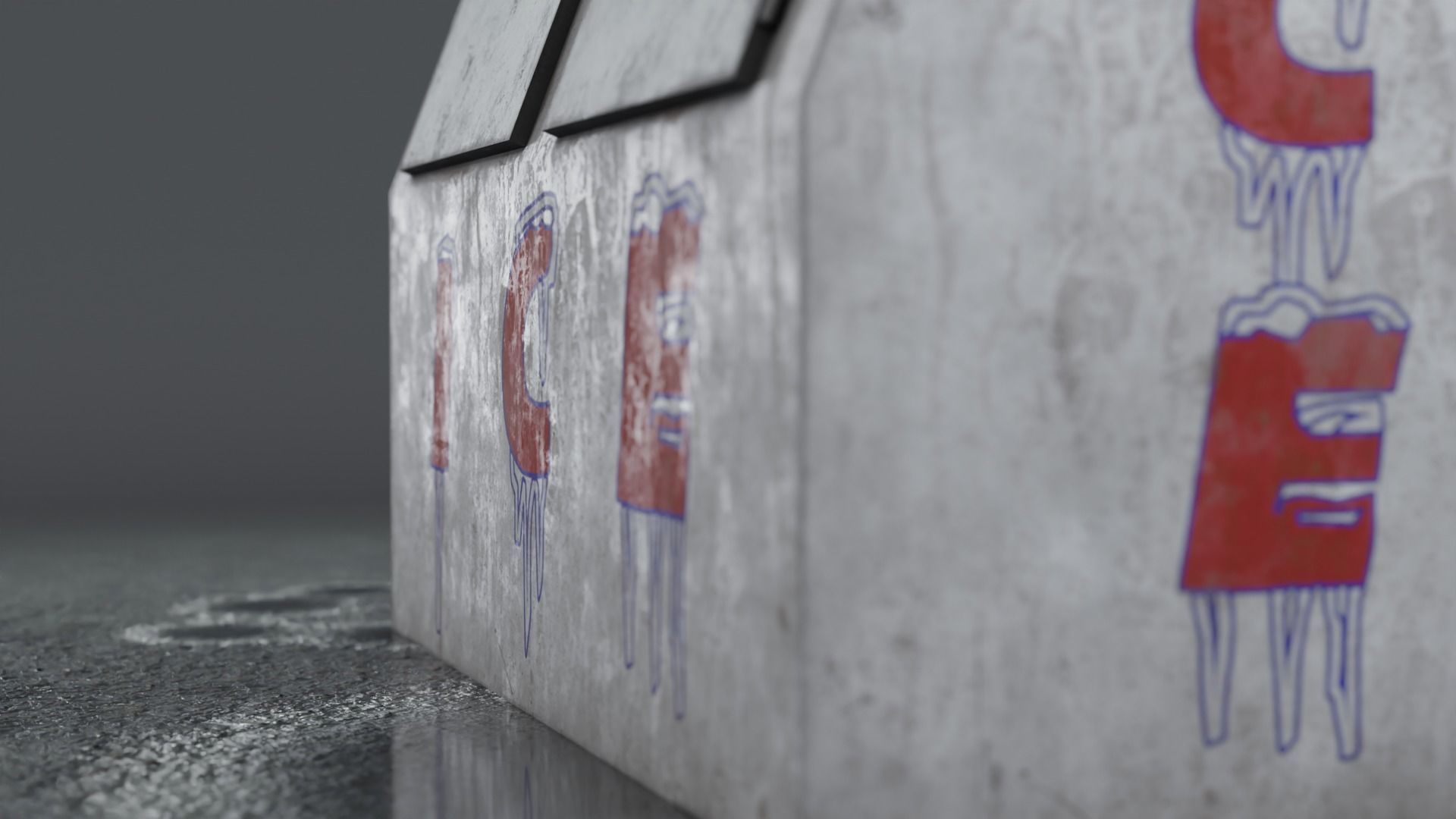 3 Ice Vending Machine - Realistic PBR Low-poly 3D model_22