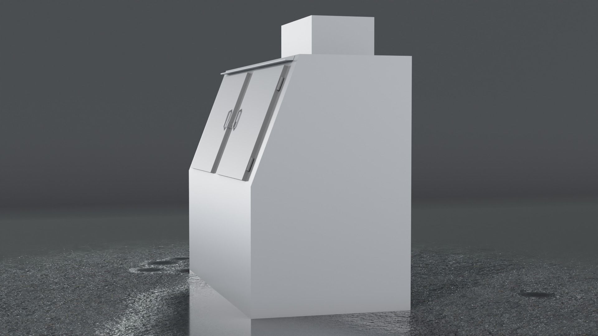 3 Ice Vending Machine - Realistic PBR Low-poly 3D model_54