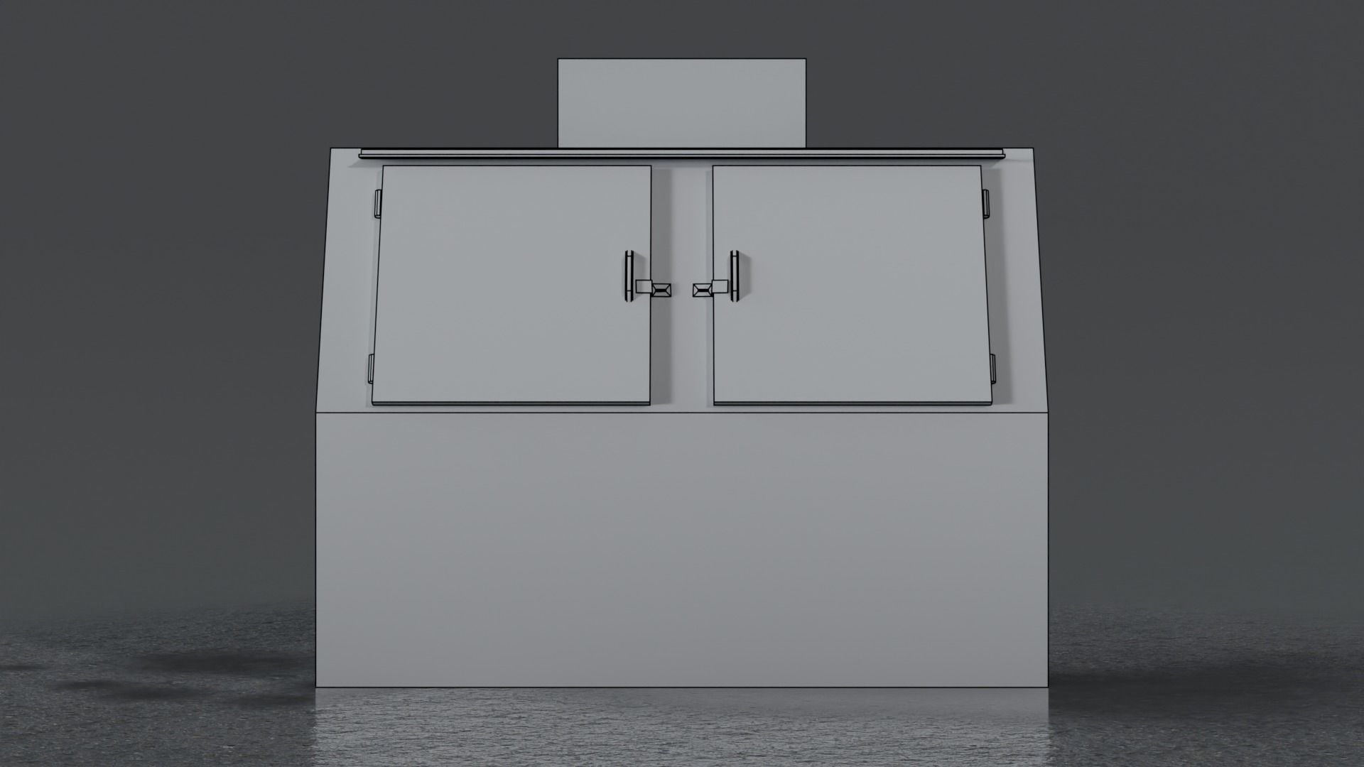 3 Ice Vending Machine - Realistic PBR Low-poly 3D model_20