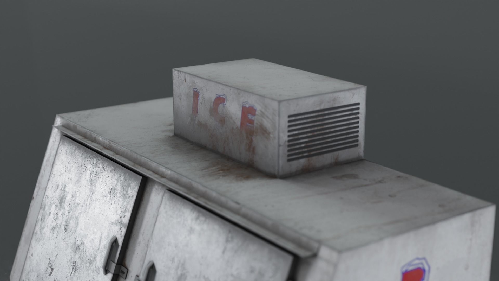 3 Ice Vending Machine - Realistic PBR Low-poly 3D model_27