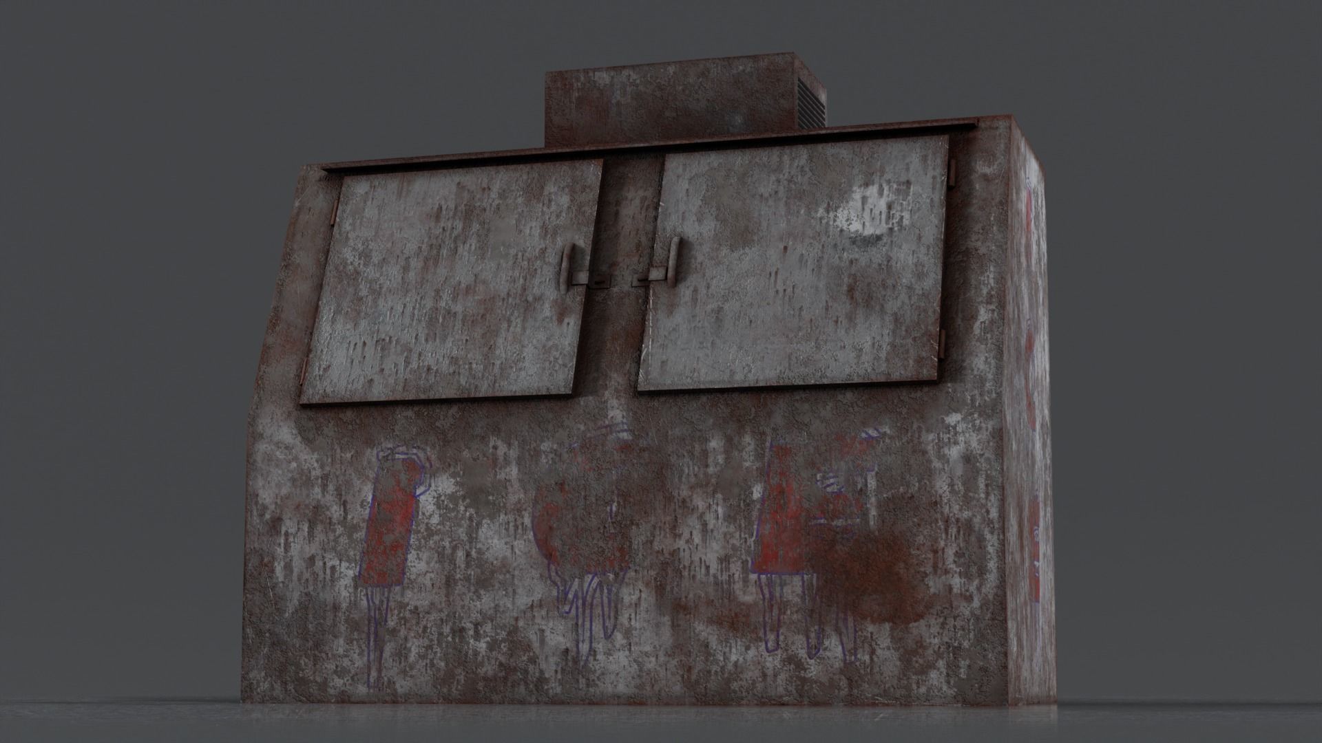 3 Ice Vending Machine - Realistic PBR Low-poly 3D model_48