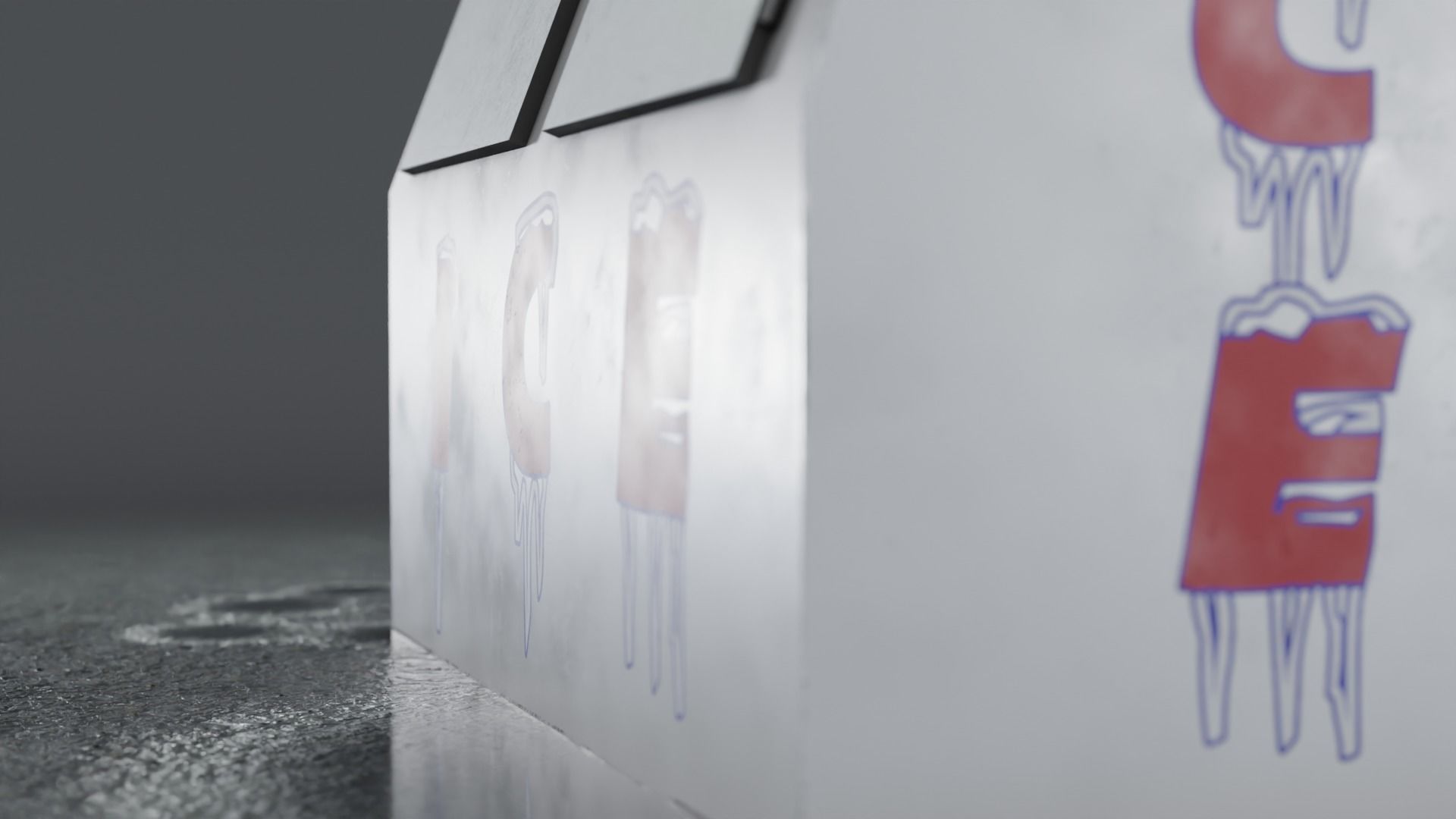 3 Ice Vending Machine - Realistic PBR Low-poly 3D model_21