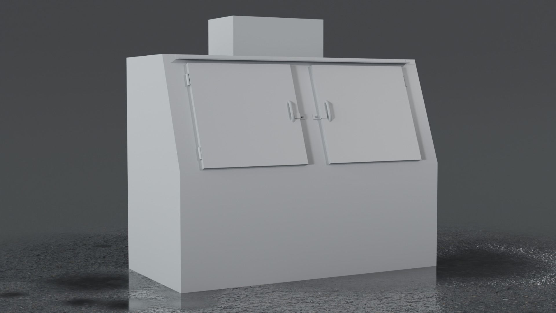 3 Ice Vending Machine - Realistic PBR Low-poly 3D model_39