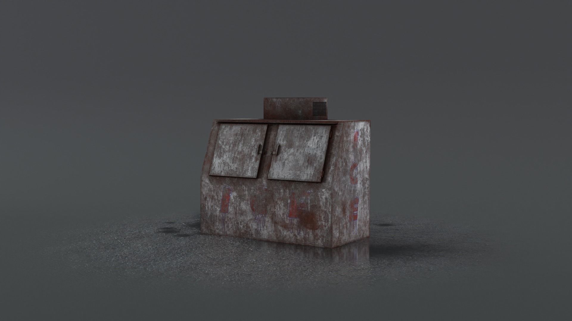 3 Ice Vending Machine - Realistic PBR Low-poly 3D model_13